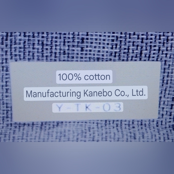 CHRISTIAN DIOR Women's 100% Cotton Grey Print Square Pocket Scarf - 19x19-inch - Picture 10 of 10